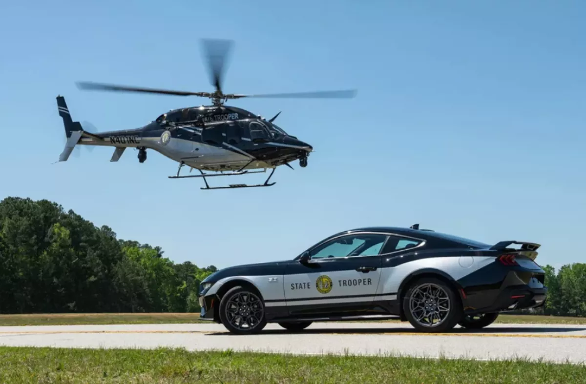 這警車最對味  北卡羅萊納州公路巡邏隊添25輛野馬GT